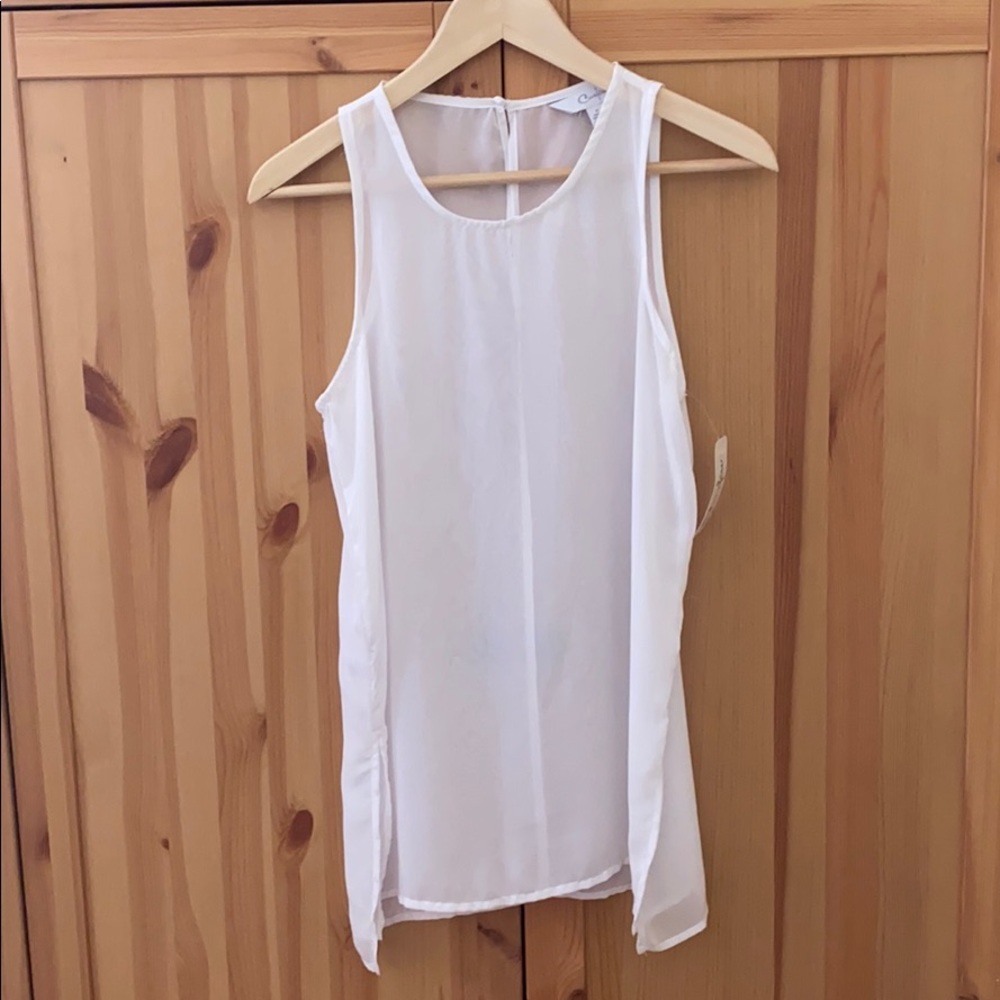 Curfew sheer top